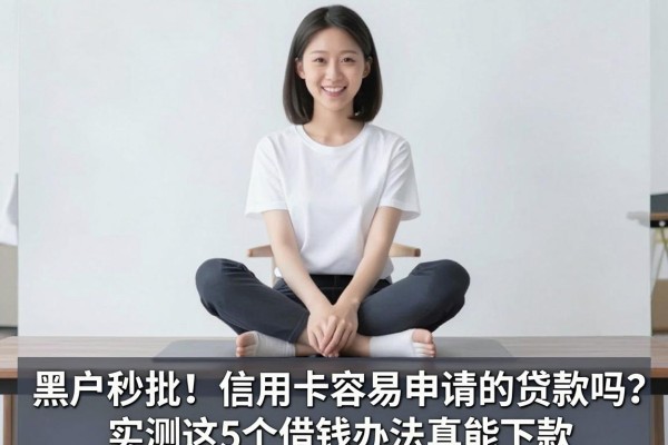 黑户秒批!信用卡容易申请的贷款吗?实测这5个借钱办法真能下款