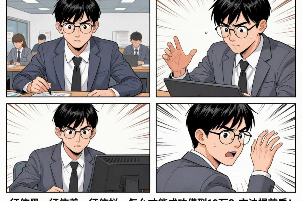 征信黑、征信差、征信烂,怎么才能成功借到10万?方法提前看!