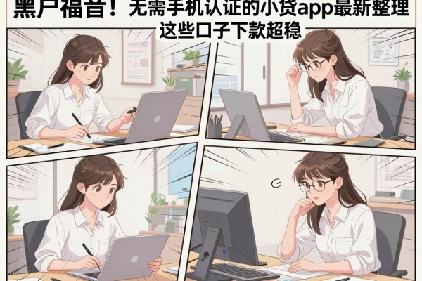 黑户福音!无需手机认证的小贷app最新整理,这些口子下款超稳