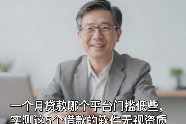 一个月贷款哪个平台门槛低些,实测这5个借款的软件无视资质