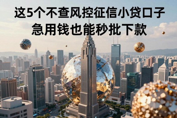 无视风控征信!这5个不查风控征信小贷口子,急用钱也能秒批下款