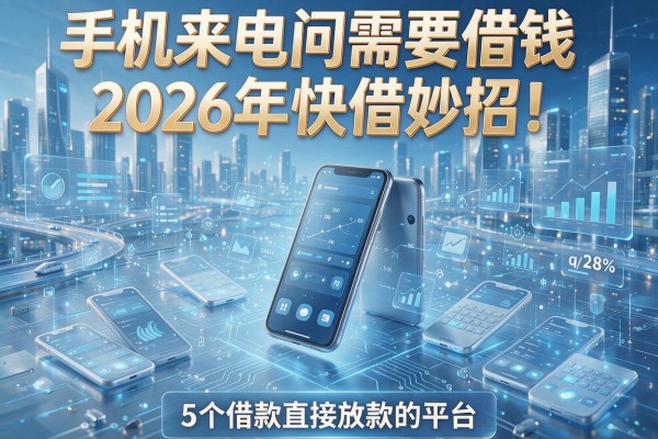 手机来电问需要借钱2026年快借妙招!带您探究5个借款直接放款的平台