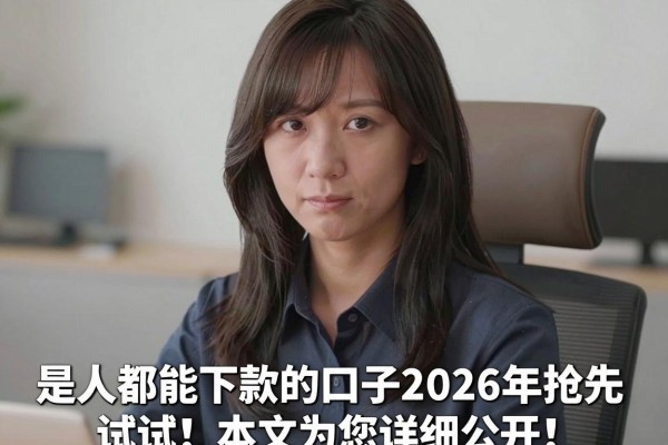 是人都能下款的口子2026年抢先试试!本文为您详细公开!