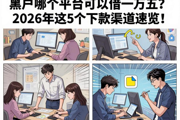 黑户哪个平台可以借一万五?2026年这5个下款渠道速览!