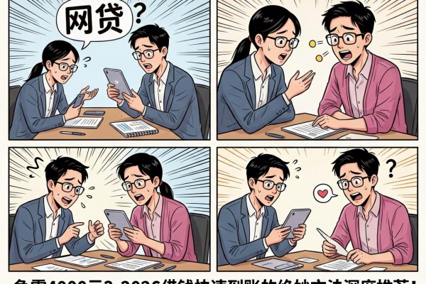 急需4000元?2026借钱快速到账的绝妙方法深度推荐!