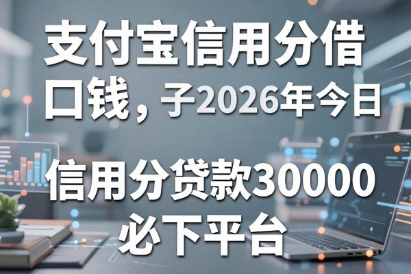 支付宝信用分借钱口子2026年今日核心!专业梳理这五个信用分贷款30000必下平台