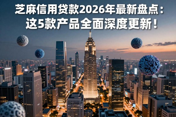 芝麻信用贷款2026年最新盘点:这5款产品全面深度更新!