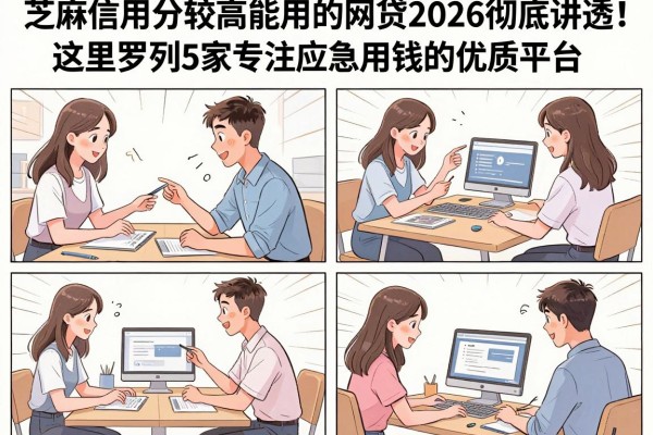 芝麻信用分较高能用的网贷2026彻底讲透!这里罗列5家专注应急用钱的优质平台