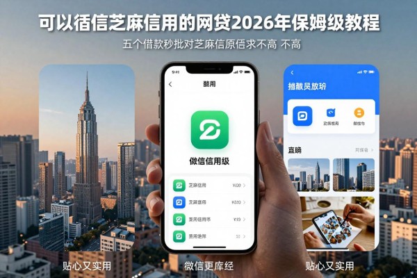 可以授信芝麻信用的网贷2026年保姆级教程,这五个借款秒批对芝麻信用要求不高app贴心又实用
