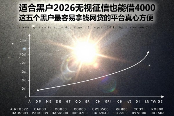适合黑户2026无视征信也能借4000,这五个黑户最容易拿钱网贷的平台真心方便