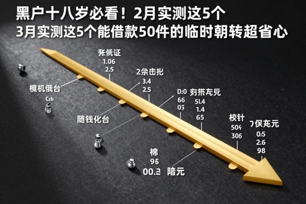 黑户十八岁必看！2月实测这5个能借5500的贷款软件，临时周转超省心