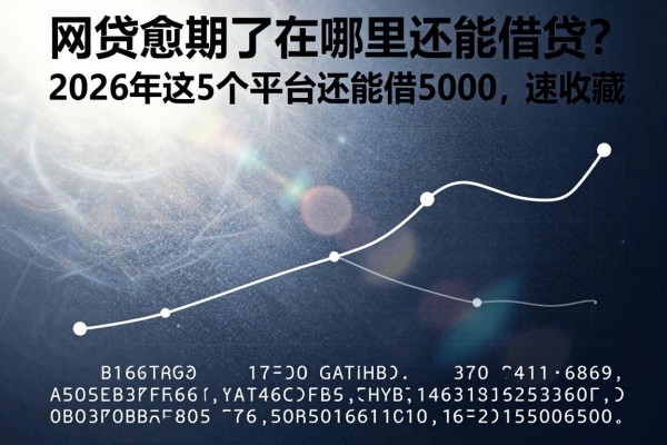 网贷逾期了在哪里还能借贷？2026年这5个平台还能借5000，速收藏
