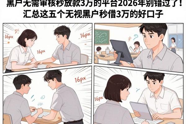 黑户无需审核秒放款3万的平台2026年别错过了!汇总这五个无视黑户秒借3万的好口子