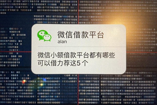 微信小额借款平台都有哪些可以借力荐这5个,本文为您全面展示!