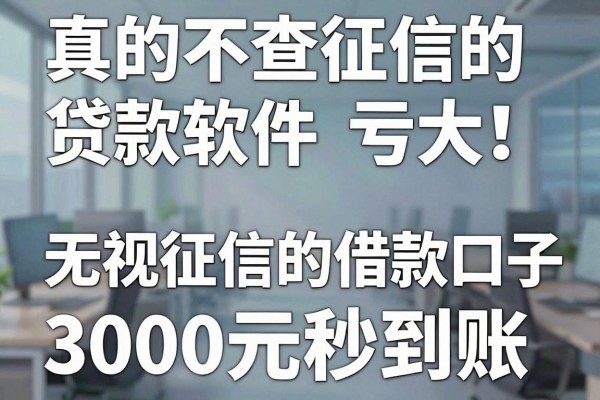 真的不查征信的贷款软件2026年错过亏大!评测这五个无视征信的借款口子3000元秒到账