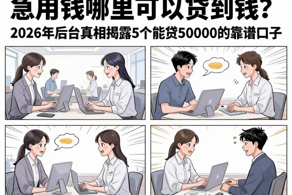 急用钱哪里可以贷到钱？2026年后台真相揭露5个能贷50000的靠谱口子