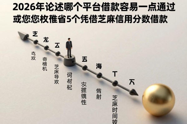 2026年论述哪个平台借款容易一点通过,带您枚举5个凭借芝麻信用分数借款