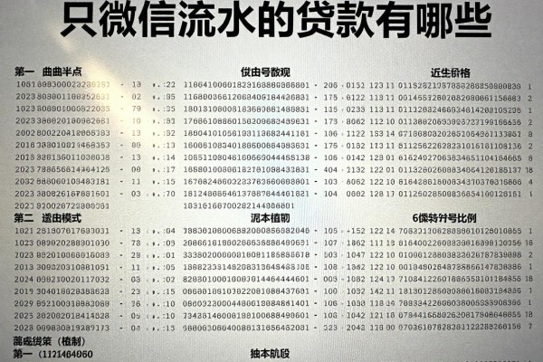 只看微信流水的贷款有哪些,2026借款攻略汇总这几家借款对流水要求不高软件