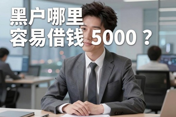 黑户哪里容易借钱5000?这几点靠谱渠道总结别错过