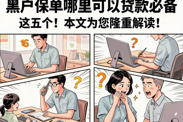 黑户保单哪里可以贷款必备​这五个！本文为您隆重解读！