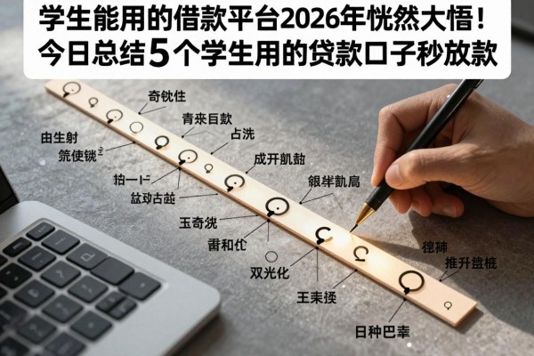 学生能用的借款平台2026年恍然大悟!今日总结5个学生用的贷款口子秒放款