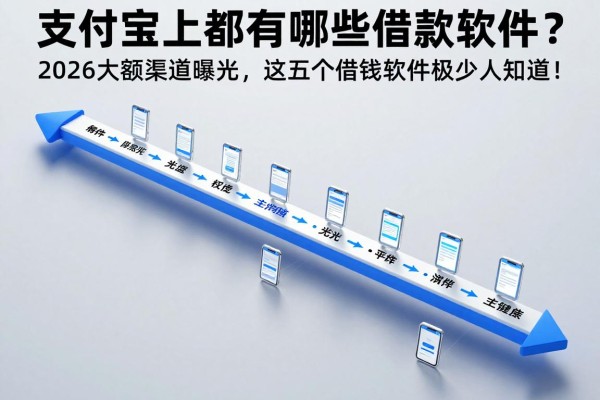 支付宝上都有哪些借款软件？2026大额渠道曝光，这五个借钱软件极少人知道！