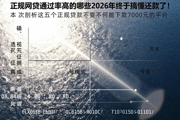 正规网贷通过率高的有哪些2026年终于搞懂还款了！本次剖析这五个正规贷款对条件要求不高能下款7000元的平台
