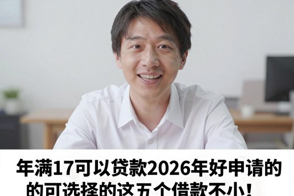 年满17可以贷款2026年好申请的可选择的范围不小!,本文细致详解这五个借款app!
