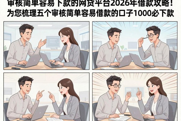 审核简单容易下款的网贷平台2026年借款攻略!为您梳理五个审核简单容易借款的口子1000必下款