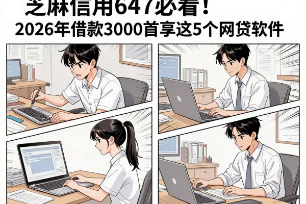 芝麻信用647必看!2026年借款3000首选这5个网贷软件