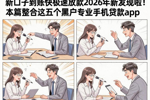 新口子到账快极速放款2026年新发现啦!本篇整合这五个黑户专业手机贷款app