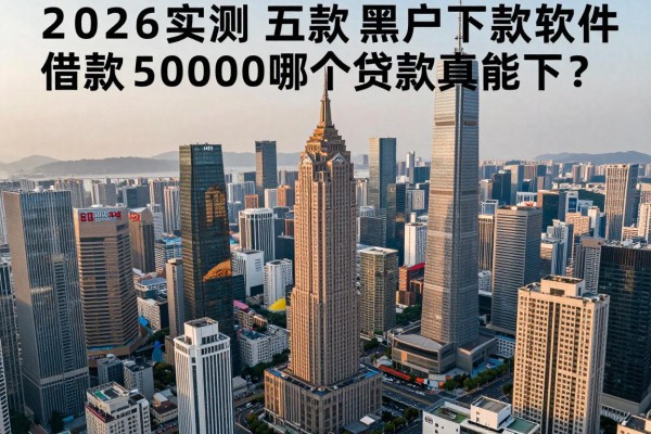 无视征信乱象!2026实测五款黑户下款软件,借款50000哪个贷款真能下?