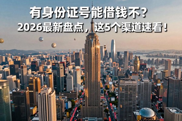 有身份证号能借钱不?2026最新盘点,这5个渠道速看!