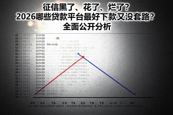 征信黑了、花了、烂了？2026哪些贷款平台最好下款又没套路？全面公开分析
