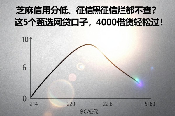 芝麻信用分低、征信黑征信烂都不查?这5个甄选网贷口子,4000借款轻松过!