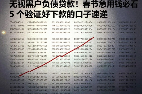 无视黑户负债贷款！春节急用钱必看，5个验证好下款的口子速递