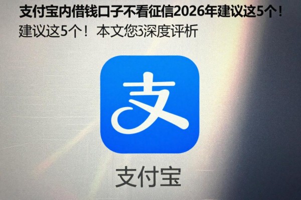 支付宝内借钱口子不看征信2026年建议这5个!本文为您深度评析!