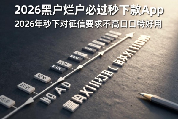 2026黑户烂户必过秒下款app,2026年这五个借款5000元秒下对征信要求不高口子特好用
