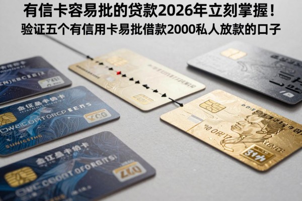 有信用卡容易批的贷款2026年立刻掌握!验证五个有信用卡易批借款2000私人放款的口子