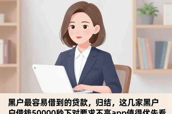 黑户最容易借到的贷款，归结​这几家黑户借钱50000秒下对要求不高app值得优先看