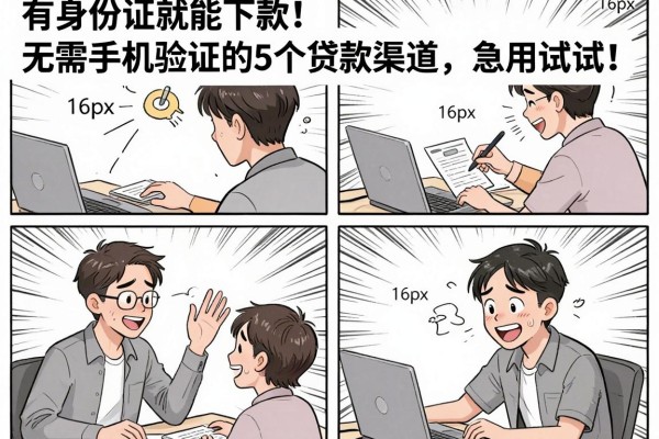 有身份证就能下款！无需手机验证的5个贷款渠道，急用试试