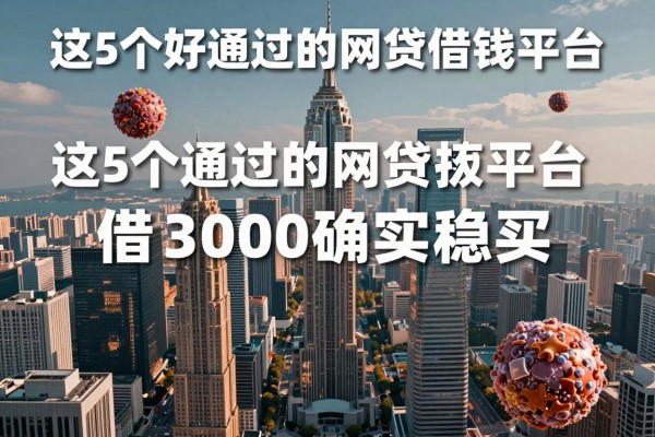 这5个好通过的网贷借钱平台，借3000确实稳妥