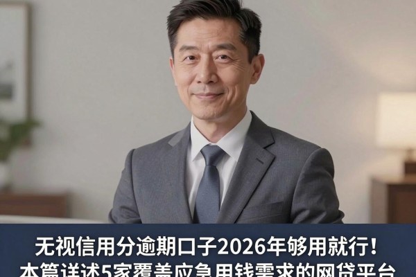 无视信用分逾期口子2026年够用就行!本篇详述5家覆盖应急用钱需求的网贷平台