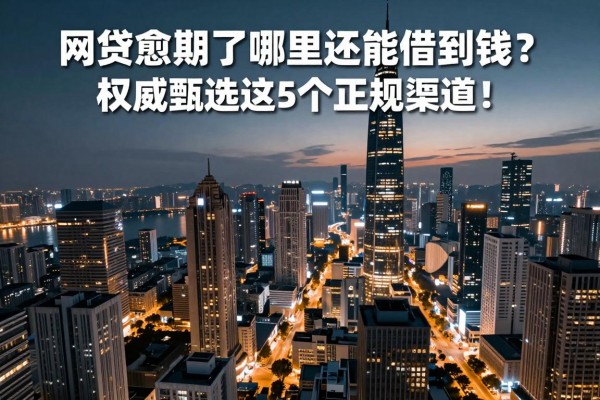 网贷逾期了哪里还能借到钱?权威甄选这5个正规渠道!
