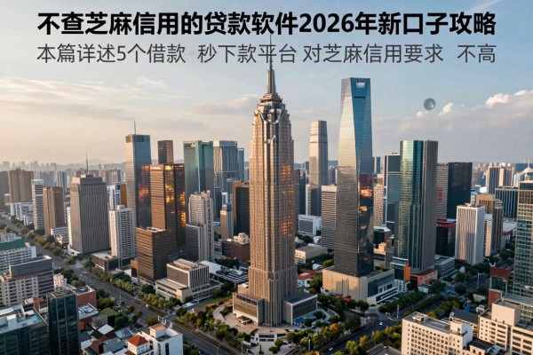 不查芝麻信用的贷款软件2026年新口子攻略!本篇详述5个借款秒下款的平台对芝麻信用要求不高