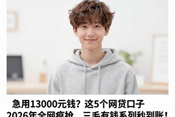 急用13000元钱?这5个网贷口子2026年全网疯抢,三毛有钱系列秒到账!