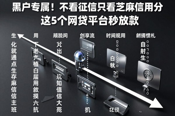 黑户专属！不看征信只看芝麻信用分，这5个网贷平台秒放款