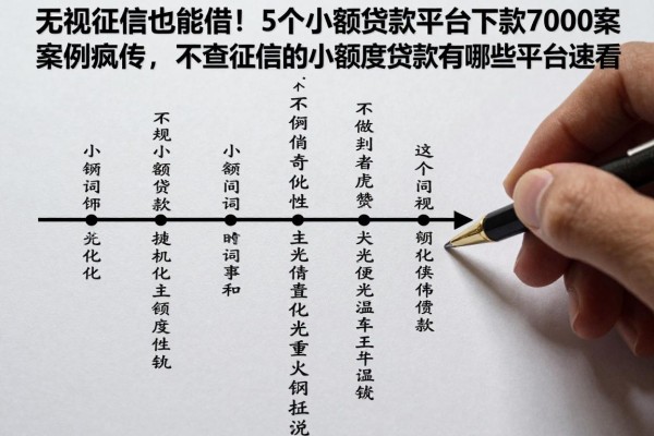 无视征信也能借!5个小额贷款平台下款7000案例疯传,不查征信的小额度贷款有哪些平台速看