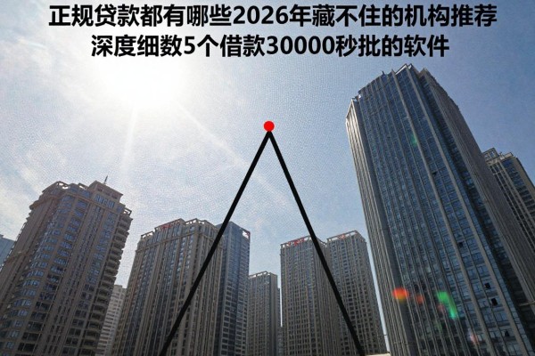 正规贷款都有哪些2026年藏不住的机构推荐!深度细数5个借款30000秒批的软件