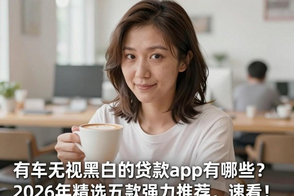 有车无视黑白的贷款app有哪些?2026年精选五款强力推荐,速看!